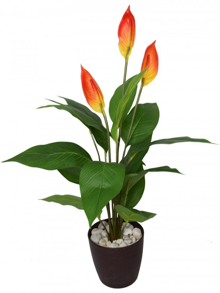 110cm Τεχνητό Διακοσμητικό Φυτό Σπαθίφυλλο 110cm Τεχνητό Διακοσμητικό Φυτό Σπαθίφυλλο