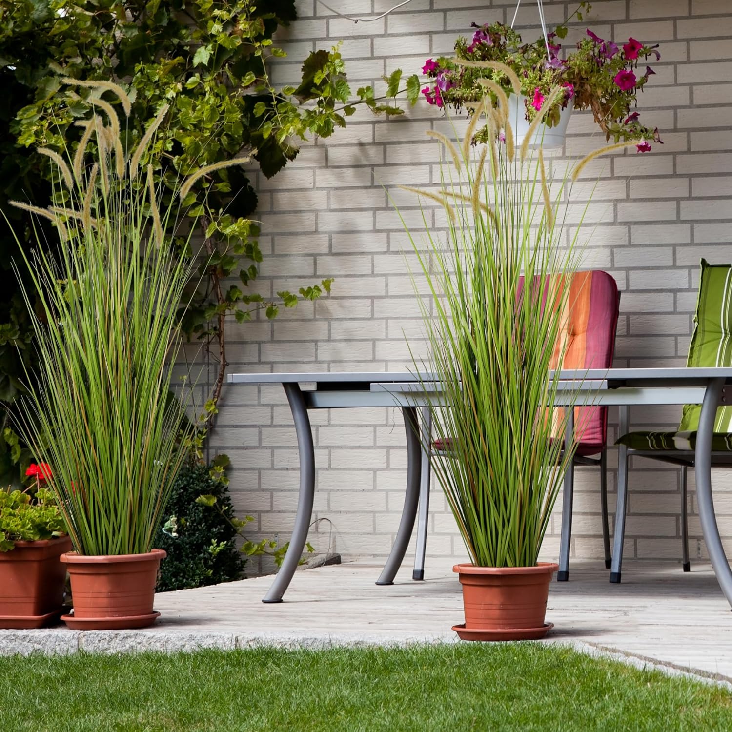 120cm Τεχνητό Διακοσμητικό Φυτό Pampas Grass σε Γλάστρα 120cm Τεχνητό Διακοσμητικό Φυτό Pampas Grass σε Γλάστρα