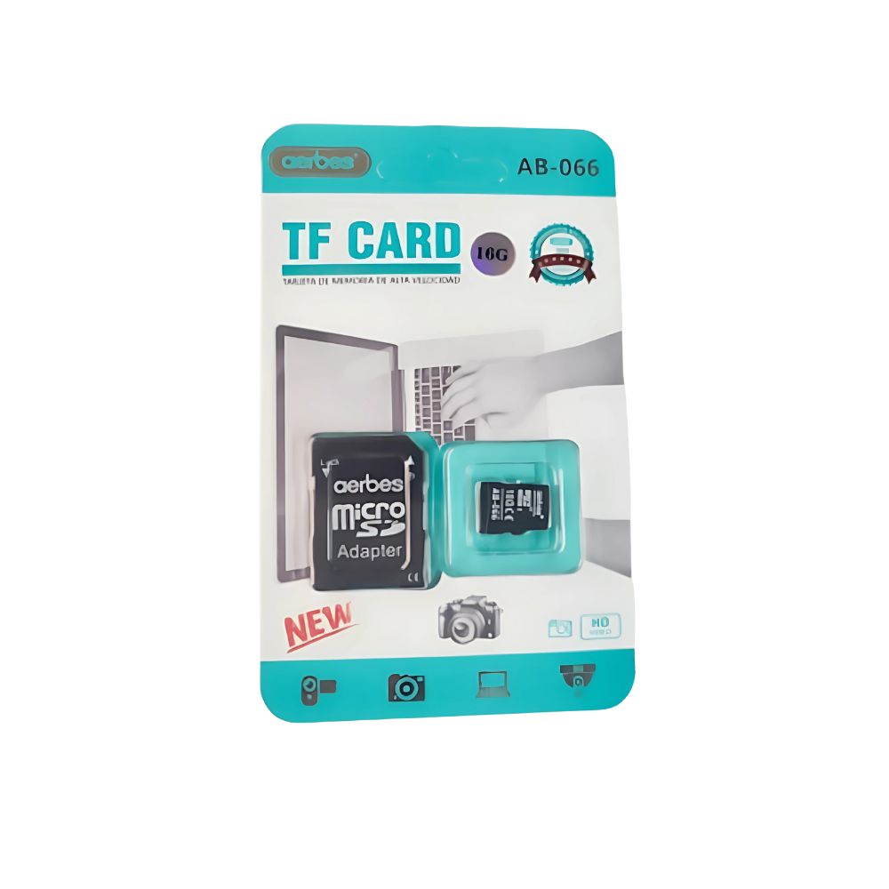 16GB Κάρτα Μνήμης Aerbes microSD με Αντάπτορα SD 16GB Κάρτα Μνήμης Aerbes microSD με Αντάπτορα SD