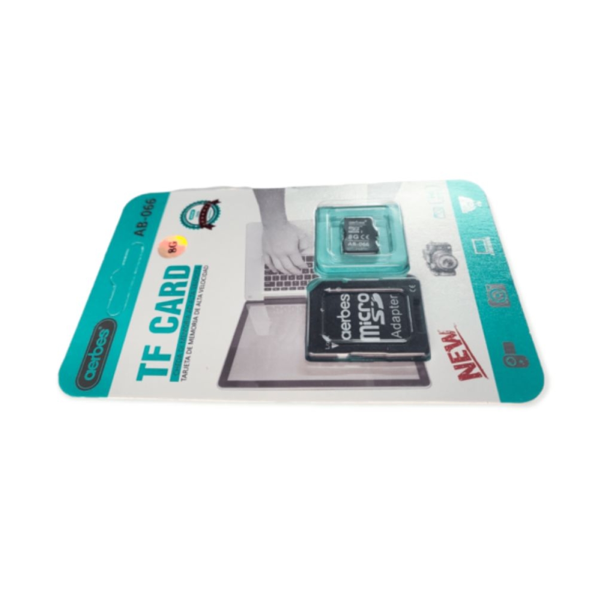 16GB Κάρτα Μνήμης Aerbes microSD με Αντάπτορα SD 16GB Κάρτα Μνήμης Aerbes microSD με Αντάπτορα SD
