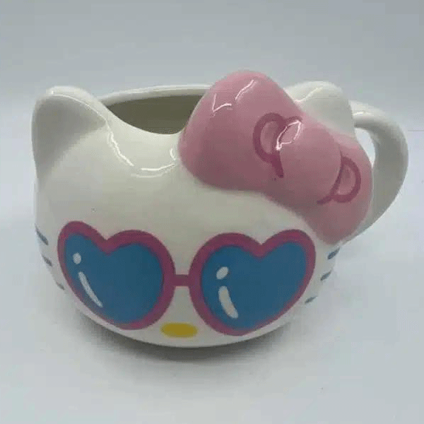 3D Τρισδιάστατη Κεραμική MEGA Γυαλιστερή Κούπα Hello Kitty 3D Τρισδιάστατη Κεραμική MEGA Γυαλιστερή Κούπα Hello Kitty
