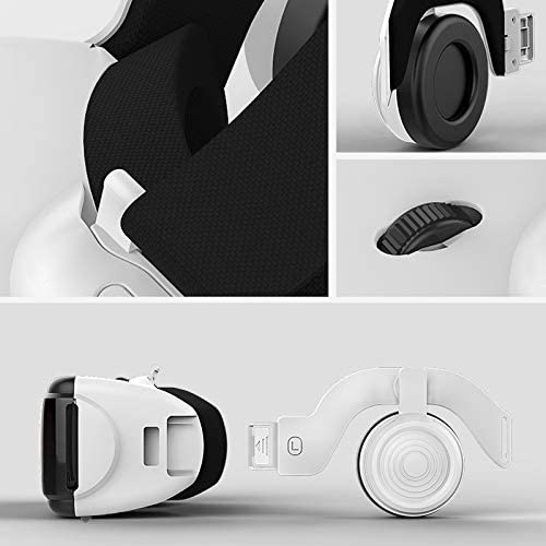 3D VR Headset Ρυθμιζόμενα Γυαλιά Εικονικής Πραγματικότητας με Ακουστικά Shinecon για Smartphone Κινητά 4.7 έως 6 Ίντσες 3D VR Headset Ρυθμιζόμενα Γυαλιά Εικονικής Πραγματικότητας με Ακουστικά Shinecon για Smartphone Κινητά 4.7 έως 6 Ίντσες