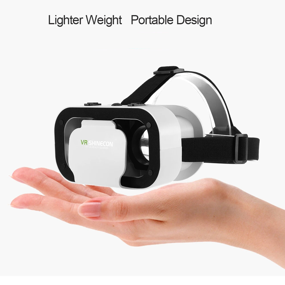 3D VR Headset Ρυθμιζόμενα Γυαλιά Εικονικής Πραγματικότητας Shinecon για Smartphone Κινητά 4.7 έως 6 Ίντσες 3D VR Headset Ρυθμιζόμενα Γυαλιά Εικονικής Πραγματικότητας Shinecon για Smartphone Κινητά 4.7 έως 6 Ίντσες