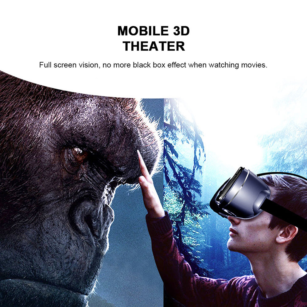 3D VRG Pro Headset Ρυθμιζόμενα Γυαλιά Εικονικής Πραγματικότητας με Ενσωματωμένα Ανασυρόμενα Ακουστικά για Smartphone Κινητά 5 έως 7 Ιντσών 3D VRG Pro Headset Ρυθμιζόμενα Γυαλιά Εικονικής Πραγματικότητας με Ενσωματωμένα Ανασυρόμενα Ακουστικά για Smartphone Κινητά 5 έως 7 Ιντσών