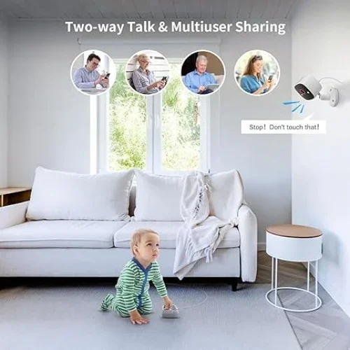 3MP APP Κάμερα Ασφαλείας 2K Night Outdoor WiFi Vision Smart CCTV 3MP APP Κάμερα Ασφαλείας 2K Night Outdoor WiFi Vision Smart CCTV