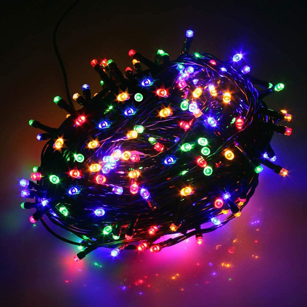 400 Πολύχρωμα Χριστουγεννιάτικα LED Λαμπάκια ARRANGO 28μ με Πράσινο Καλώδιο 1,5μ και 8 Προγράμματα Φωτισμού 400 Πολύχρωμα Χριστουγεννιάτικα LED Λαμπάκια ARRANGO 28μ με Πράσινο Καλώδιο 1,5μ και 8 Προγράμματα Φωτισμού