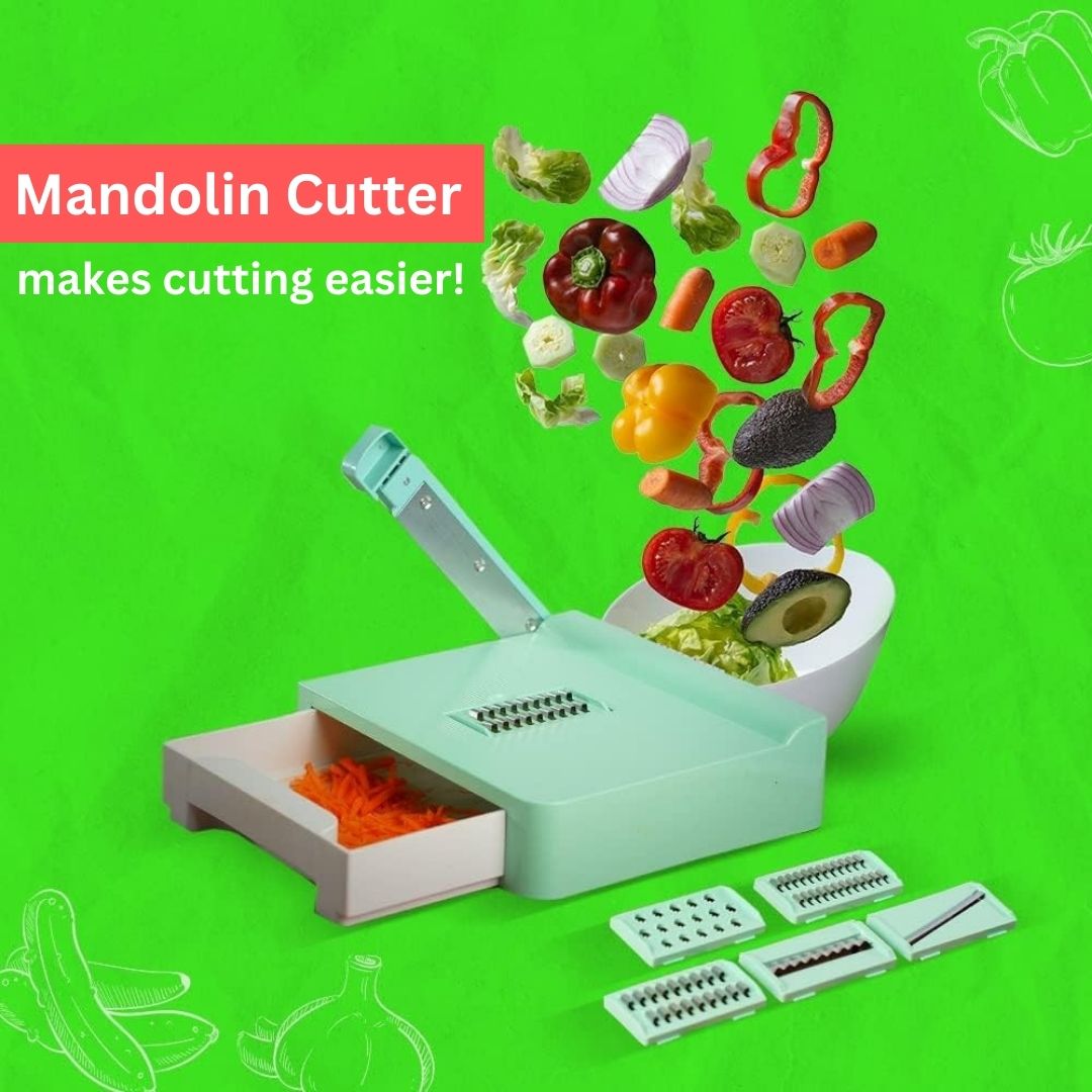 6 σε 1 Κόφτης Μαντολίνο Λαχανικών και Φρούτων 6 σε 1 Κόφτης Μαντολίνο Λαχανικών και Φρούτων