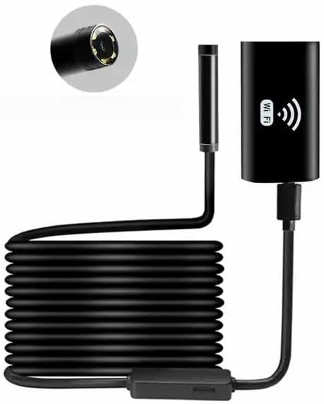 Αδιάβροχη Ενδοσκοπική Κάμερα Επιθεώρησης με Καλώδιο 5m - WiFi USB Endoscope Camera 1080P - Andowl Αδιάβροχη Ενδοσκοπική Κάμερα Επιθεώρησης με Καλώδιο 5m - WiFi USB Endoscope Camera 1080P - Andowl