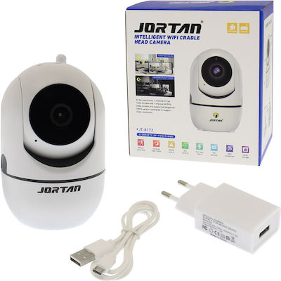 IP Κάμερα Παρακολούθησης Wi-Fi 1080p Εσωτερικού Χώρου με Αμφίδρομη Επικοινωνία και Φακό 3.6mm Jortan JT-8172 IP Κάμερα Παρακολούθησης Wi-Fi 1080p Εσωτερικού Χώρου με Αμφίδρομη Επικοινωνία και Φακό 3.6mm Jortan JT-8172