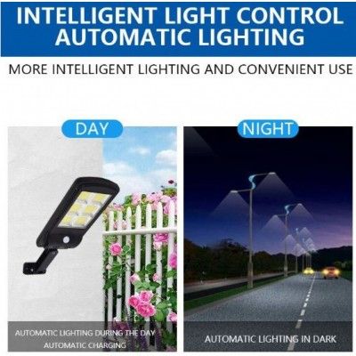 Αδιάβροχο Επιτοίχιο Ηλιακό Φωτιστικό LED 30W 6 LED COB με 3 Λειτουργίες Φωτισμού Αισθητήρα Κίνησης και Τηλεχειριστήριο Jortan Αδιάβροχο Επιτοίχιο Ηλιακό Φωτιστικό LED 30W 6 LED COB με 3 Λειτουργίες Φωτισμού Αισθητήρα Κίνησης και Τηλεχειριστήριο Jortan
