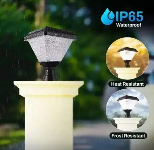 Αδιάβροχο Ηλιακό Φωτιστικό Κήπου LED RGB 100W Aerbes Μαύρο με Τηλεχειρηστήριο Αδιάβροχο Ηλιακό Φωτιστικό Κήπου LED RGB 100W Aerbes Μαύρο με Τηλεχειρηστήριο
