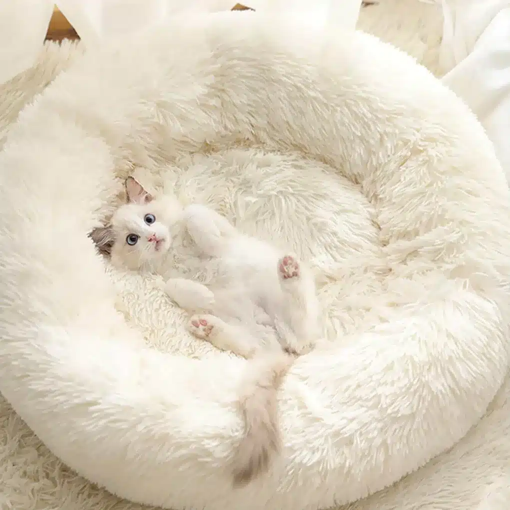 Αδιάβροχο Μαλακό Στρογγυλό Κρεβατάκι - Άνετη Φωλίτσα Σκύλου και Γάτας Αδιάβροχο Μαλακό Στρογγυλό Κρεβατάκι - Άνετη Φωλίτσα Σκύλου και Γάτας