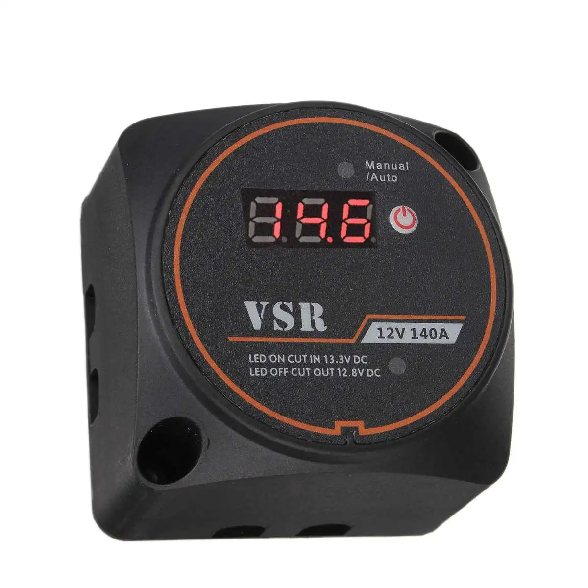 Αδιάβροχο Ψηφιακό Βολτόμετρο - Ρελέ VSR 12V 140A με Προστασία Απομόνωσης & Υπέρτασης για Σκάφη, Φορτηγά, Αυτοκίνητα - Μαύρο Αδιάβροχο Ψηφιακό Βολτόμετρο - Ρελέ VSR 12V 140A με Προστασία Απομόνωσης & Υπέρτασης για Σκάφη, Φορτηγά, Αυτοκίνητα - Μαύρο