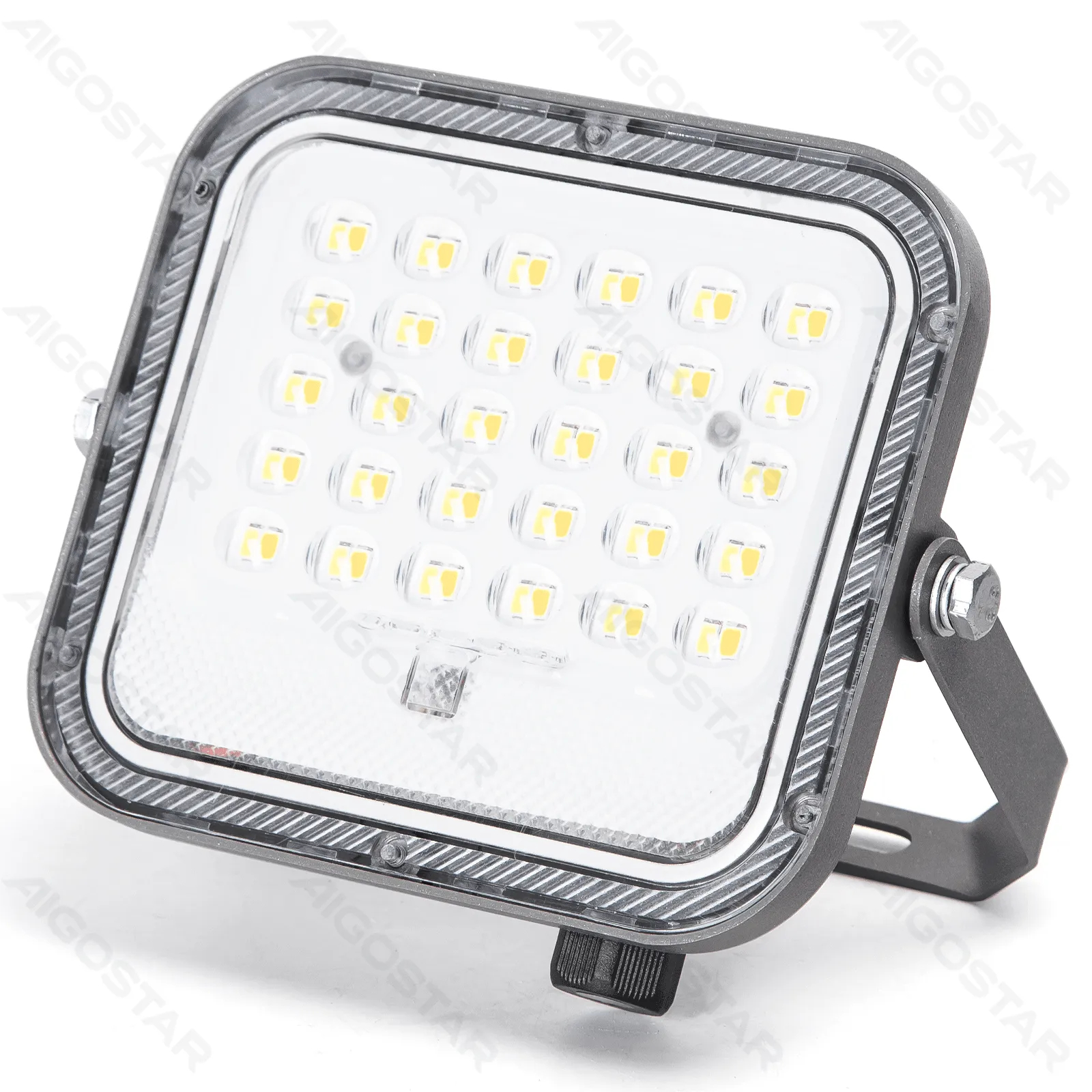 Αδιάβροχος Ηλιακός Προβολέας 100W με Πάνελ & Τηλεχειριστήριο 3 Επιπέδων Φωτισμού 199 x 191 x 45mm Aigostar Αδιάβροχος Ηλιακός Προβολέας 100W με Πάνελ & Τηλεχειριστήριο 3 Επιπέδων Φωτισμού 199 x 191 x 45mm Aigostar