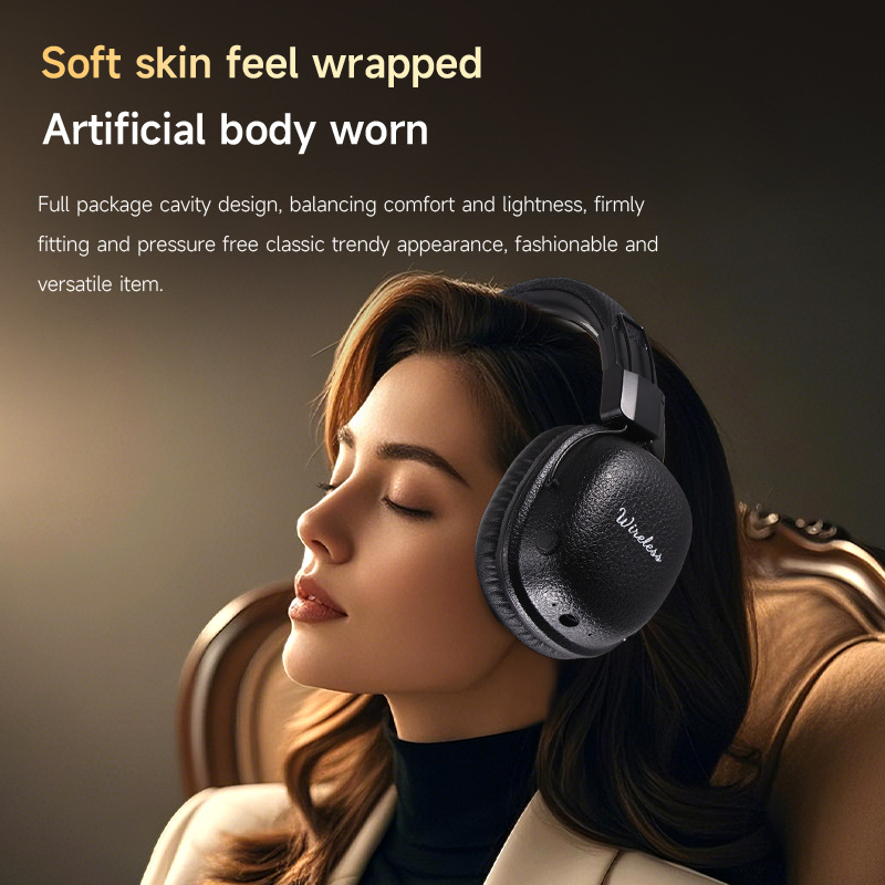 Ακουστικά Ασύρματα Over-Ear Bluetooth 5.4 με Heavy Bass & Ρετρό Design BASS-200 σε 2 Χρώματα Ακουστικά Ασύρματα Over-Ear Bluetooth 5.4 με Heavy Bass & Ρετρό Design BASS-200 σε 2 Χρώματα