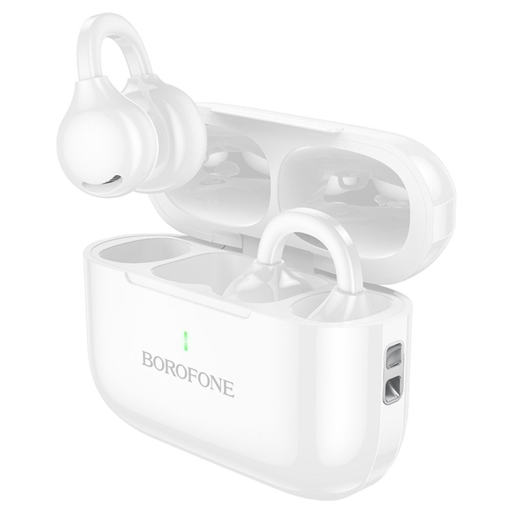 Ακουστικά Open Ear Borofone BW95 Cancion TWS – Bluetooth 5.3 & Άνετη Εφαρμογή | Ασύρματα με Θήκη Φόρτισης, Μεγάλη Αυτονομία, Λευκά Ακουστικά Open Ear Borofone BW95 Cancion TWS – Bluetooth 5.3 & Άνετη Εφαρμογή | Ασύρματα με Θήκη Φόρτισης, Μεγάλη Αυτονομία, Λευκά