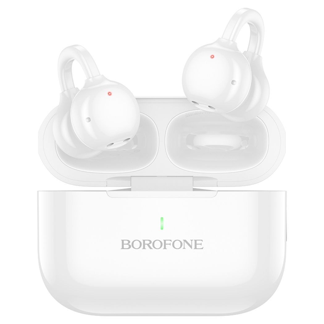 Ακουστικά Open Ear Borofone BW95 Cancion TWS – Bluetooth 5.3 & Άνετη Εφαρμογή | Ασύρματα με Θήκη Φόρτισης, Μεγάλη Αυτονομία, Λευκά Ακουστικά Open Ear Borofone BW95 Cancion TWS – Bluetooth 5.3 & Άνετη Εφαρμογή | Ασύρματα με Θήκη Φόρτισης, Μεγάλη Αυτονομία, Λευκά