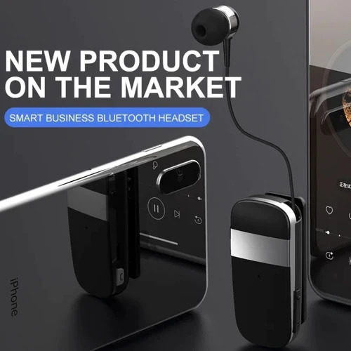 Ακουστικό Bluetooth Handsfree In-Ear με Δυνατότητα Σύνδεησης 2 Συσκευών & Κλιπ - Fineblue Ακουστικό Bluetooth Handsfree In-Ear με Δυνατότητα Σύνδεησης 2 Συσκευών & Κλιπ - Fineblue