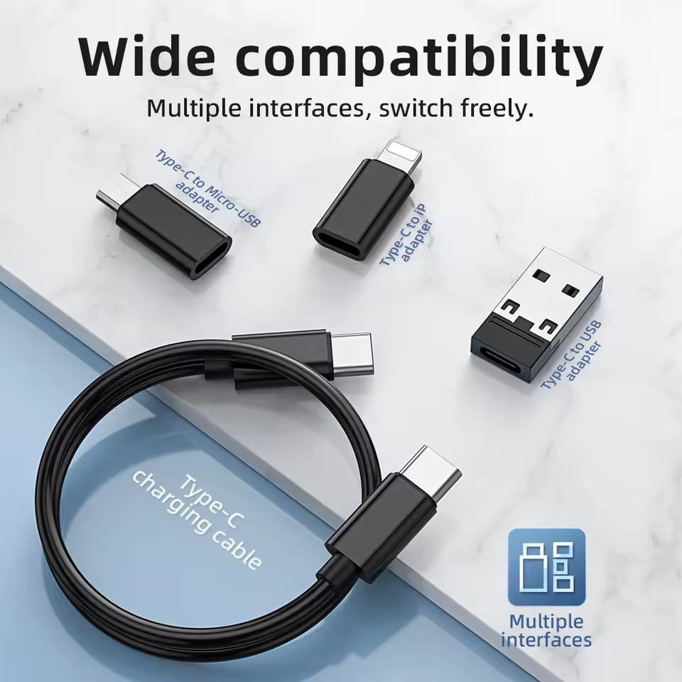 All-In-One Φορητό Πολυλειτουργικό Σετ Καλωδίων PD 60W Ταχείας Φόρτισης - BOROFONE All-In-One Φορητό Πολυλειτουργικό Σετ Καλωδίων PD 60W Ταχείας Φόρτισης - BOROFONE