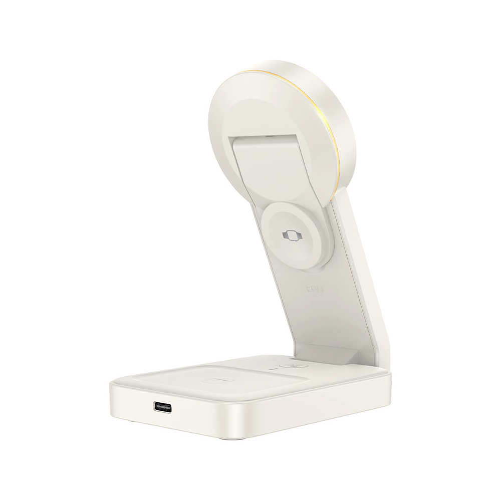 Αναδιπλούμενος Μαγνητικός Ασύρματος Φορτιστής 3 σε 1 για Φόρτιση Κινητού, Smartwatch και Ακουστικών 15W Hoco Μαύρος Αναδιπλούμενος Μαγνητικός Ασύρματος Φορτιστής 3 σε 1 για Φόρτιση Κινητού, Smartwatch και Ακουστικών 15W Hoco Μαύρος