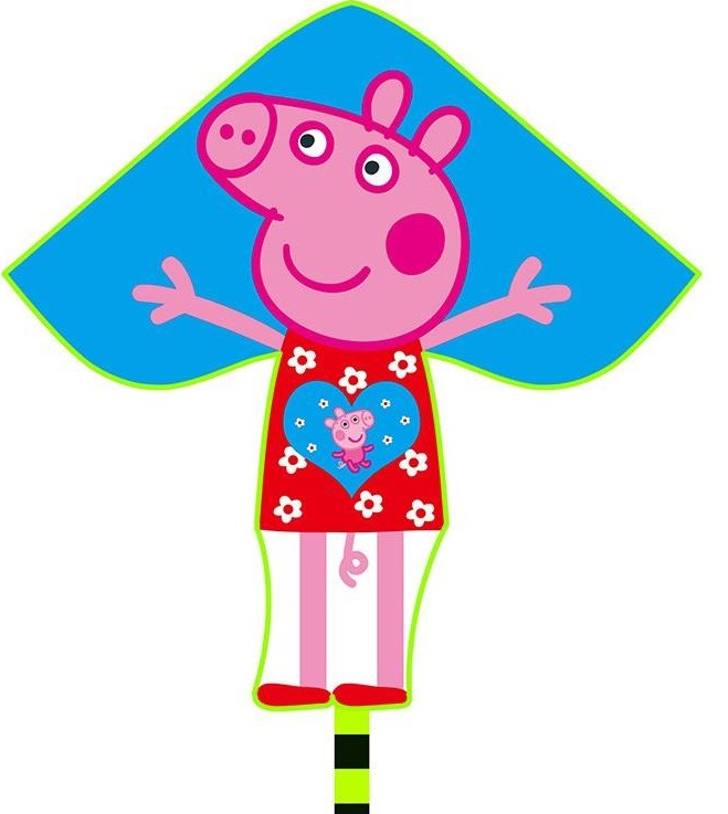 Αναδιπλούμενος Υφασμάτινος Χαρταετός Πέππα το Γουρουνάκι Αναδιπλούμενος Υφασμάτινος Χαρταετός Πέππα το Γουρουνάκι