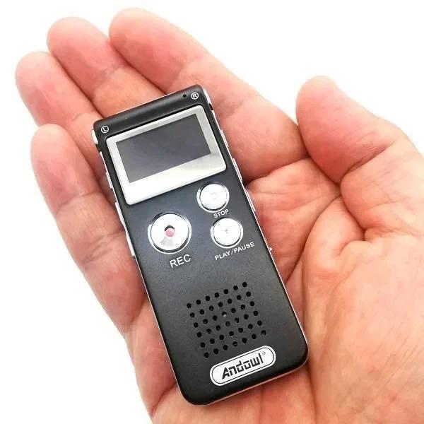 ANDOWL Mini Ψηφιακό Καταγραφικό Ήχου USB 8GB με Διάρκεια Εγγραφής 8 ώρες ANDOWL Mini Ψηφιακό Καταγραφικό Ήχου USB 8GB με Διάρκεια Εγγραφής 8 ώρες
