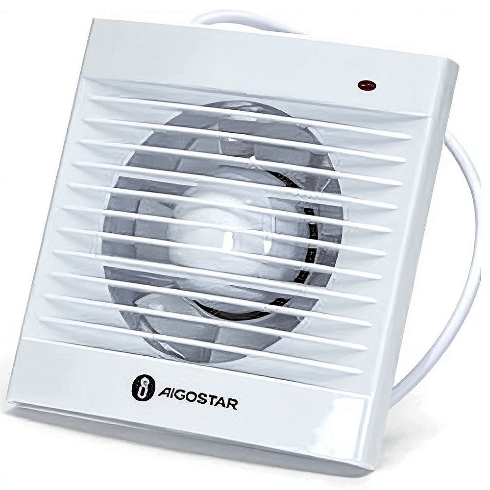 Ανεμιστήρας Εξαερισμού AIGOSTAR 125mm – Επιτοίχιος και Οροφής 14W ABS Λευκός Ανεμιστήρας Εξαερισμού AIGOSTAR 125mm – Επιτοίχιος και Οροφής 14W ABS Λευκός
