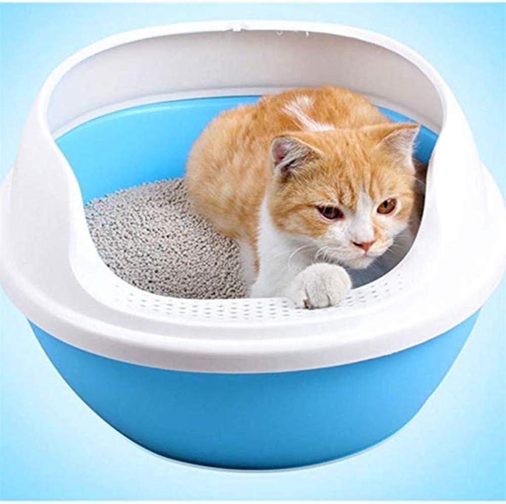 Ανοιχτή Ημίκλειστη Πλαστική Λεκάνη -Τουαλέτα Γάτας 30x42x17cm Ανοιχτή Ημίκλειστη Πλαστική Λεκάνη -Τουαλέτα Γάτας 30x42x17cm