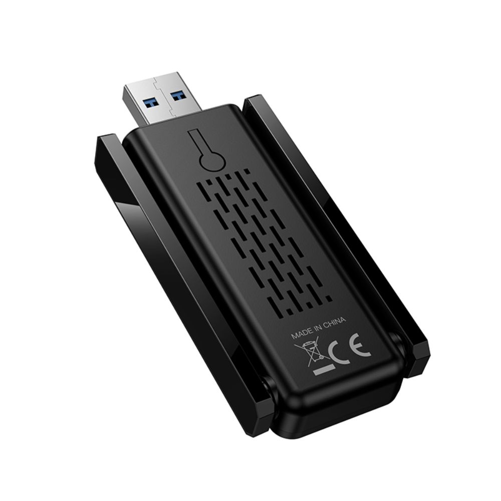 Αντάπτορας WiFi Hoco HI34 WiFi 6 USB 600Mbps Dual Band με 2 Κεραίες Αντάπτορας WiFi Hoco HI34 WiFi 6 USB 600Mbps Dual Band με 2 Κεραίες