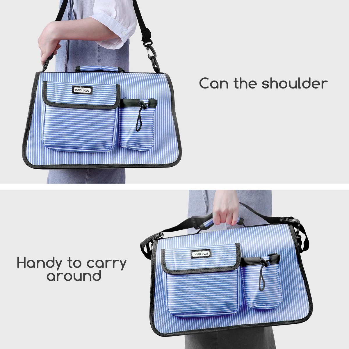 Ανθεκτική Τσάντα Μεταφοράς Κατοικίδιων έως 4 Κιλά με Αερισμό – 53.5x27x23cm Ανθεκτική Τσάντα Μεταφοράς Κατοικίδιων έως 4 Κιλά με Αερισμό – 53.5x27x23cm