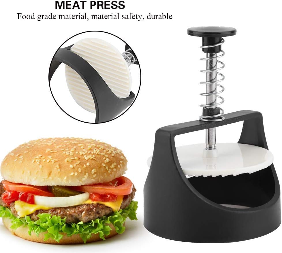 Πρέσα Παρασκευής Burger με Ραβδώσεις Πρέσα Παρασκευής Burger με Ραβδώσεις