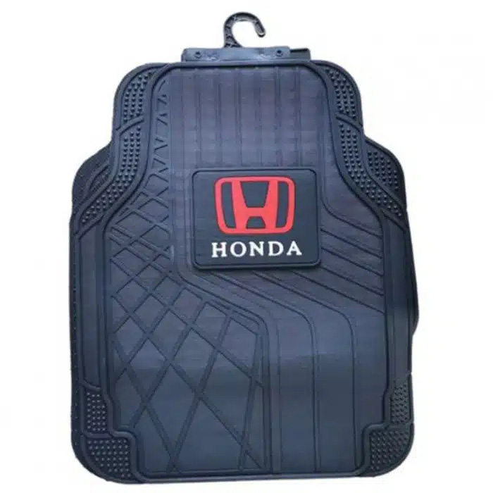 Αντιολισθητικά Πατάκια Αυτοκινήτου Σετ 4 Τεμαχίων Universal από Λάστιχο, Μαύρα HONDA Αντιολισθητικά Πατάκια Αυτοκινήτου Σετ 4 Τεμαχίων Universal από Λάστιχο, Μαύρα HONDA