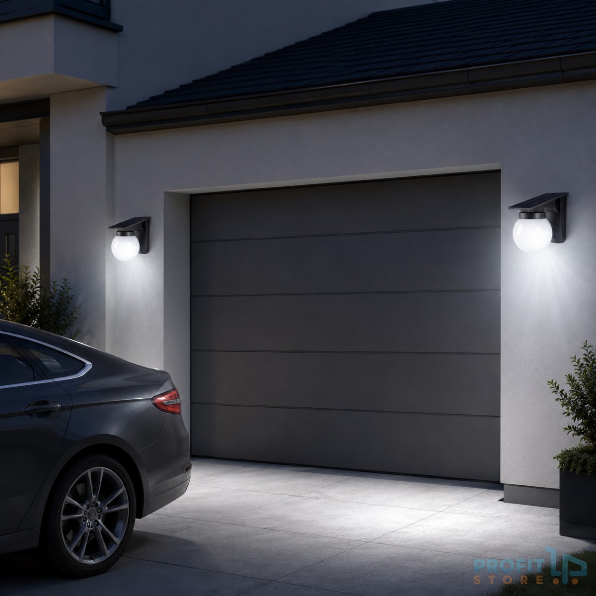 Απλίκα Τοίχου Αδιάβροχη Solar LED Θερμό & Ψυχρό Φως Απλίκα Τοίχου Αδιάβροχη Solar LED Θερμό & Ψυχρό Φως