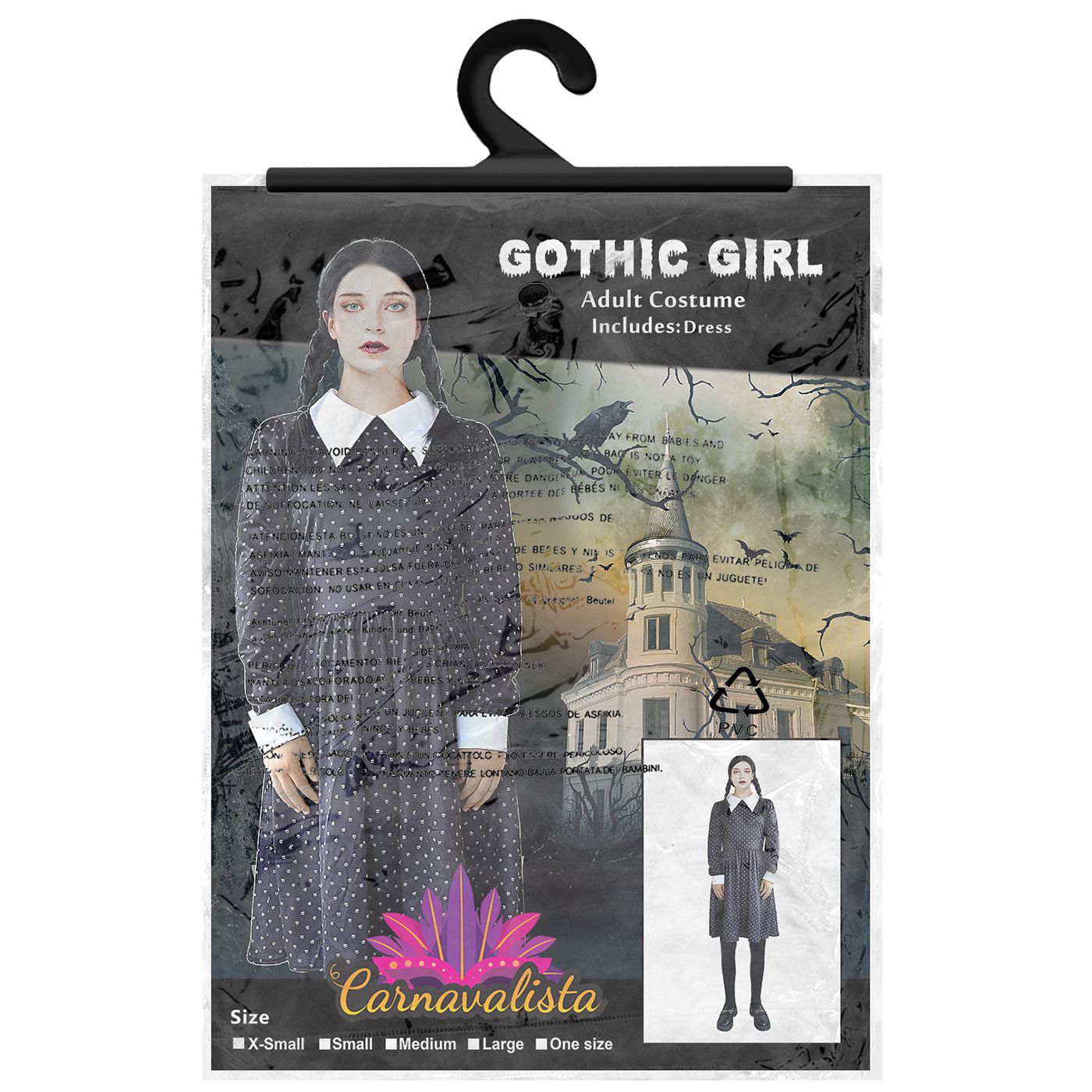 Αποκριάτικη Γυναικεία Στολή Gothic Αποκριάτικη Γυναικεία Στολή Gothic
