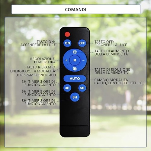 Arrango Αδιάβροχος Ηλιακός Προβολέας 300W LED IP65 με Φωτοβολταϊκό Πάνελ και Χειριστήριο Arrango Αδιάβροχος Ηλιακός Προβολέας 300W LED IP65 με Φωτοβολταϊκό Πάνελ και Χειριστήριο