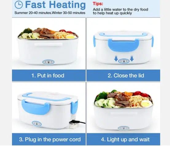 Arrango Ηλεκτρικό Θερμαινόμενο Αεροστεγές Δοχείο Φαγητού 40W Inox Arrango Ηλεκτρικό Θερμαινόμενο Αεροστεγές Δοχείο Φαγητού 40W Inox