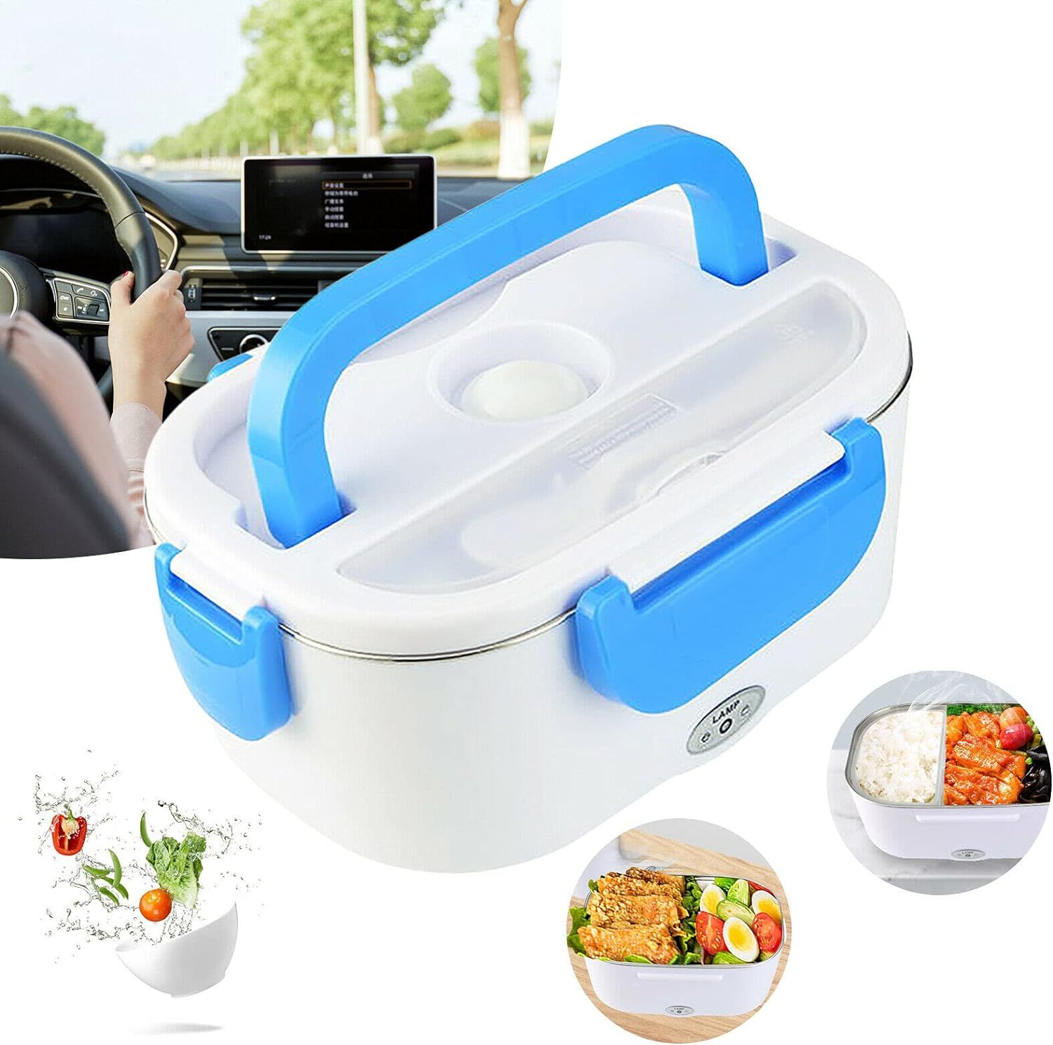 Arrango Ηλεκτρικό Θερμαινόμενο Αεροστεγές Δοχείο Φαγητού 40W Inox Arrango Ηλεκτρικό Θερμαινόμενο Αεροστεγές Δοχείο Φαγητού 40W Inox