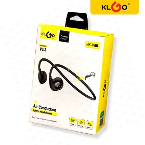Ασύρματα Αδιάβροχα Air Conduction Ακουστικά Bluetooth V5.3 με Ακύρωση Θορύβου KLGO Ασύρματα Αδιάβροχα Air Conduction Ακουστικά Bluetooth V5.3 με Ακύρωση Θορύβου KLGO
