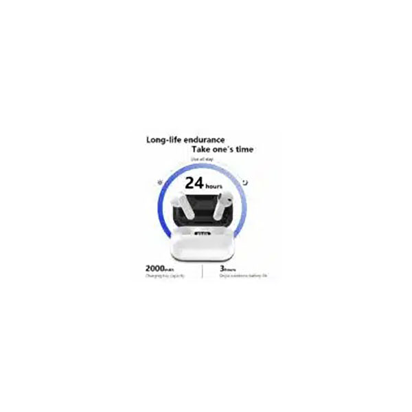Ασύρματα Αδιάβροχα Ακουστικά Αφής in Εar Bluetooth Handsfree TWS 2000mAh με Θήκη Φόρτισης Λευκά Ασύρματα Αδιάβροχα Ακουστικά Αφής in Εar Bluetooth Handsfree TWS 2000mAh με Θήκη Φόρτισης Λευκά
