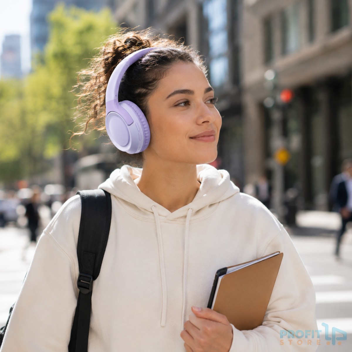 Ασύρματα Ακουστικά HD20 Over-Ear Bluetooth 5.3 Μωβ Ασύρματα Ακουστικά HD20 Over-Ear Bluetooth 5.3 Μωβ