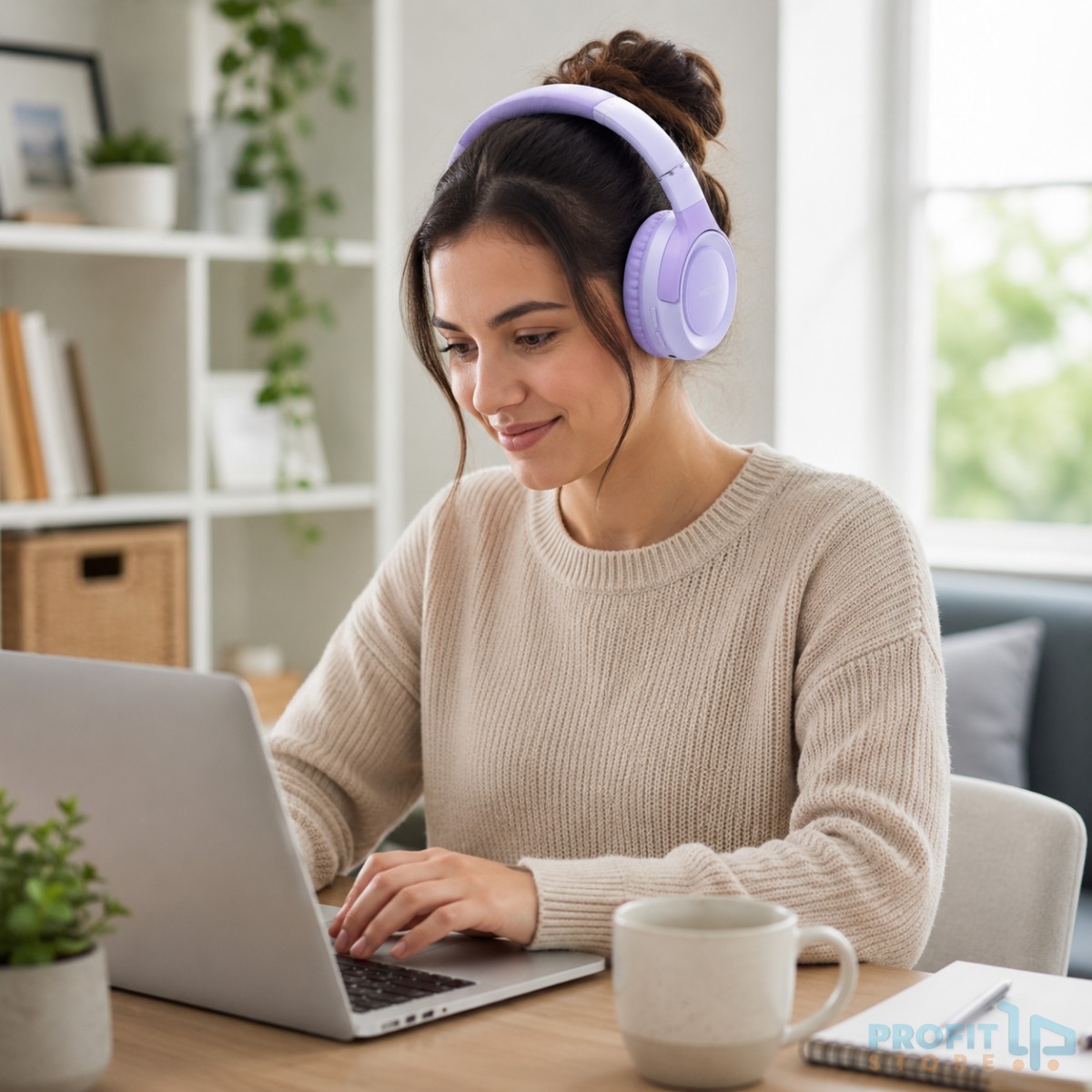 Ασύρματα Ακουστικά HD20 Over-Ear Bluetooth 5.3 Μωβ Ασύρματα Ακουστικά HD20 Over-Ear Bluetooth 5.3 Μωβ