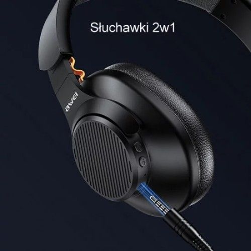 Ασύρματα & Ενσύρματα On-Ear Ακουστικά AWEI A997Bl Bluetooth Headphones Aux, Handsfree με Μικρόφωνο με Ακύρωση Θορύβου Ασύρματα & Ενσύρματα On-Ear Ακουστικά AWEI A997Bl Bluetooth Headphones Aux, Handsfree με Μικρόφωνο με Ακύρωση Θορύβου