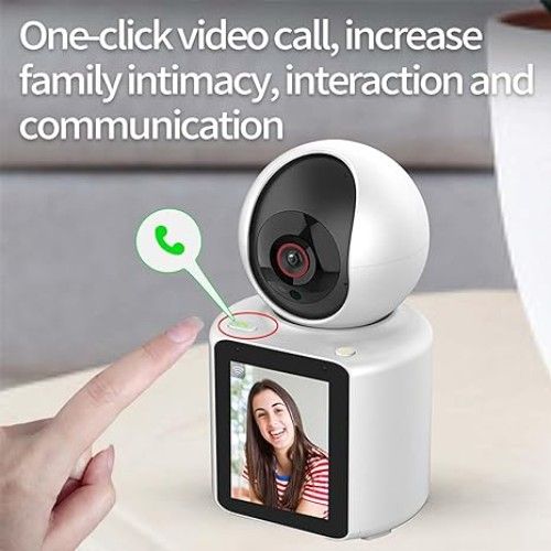 Ασύρματη Κάμερα Andowl 1080p 4K Wi-Fi Bluetooth USB Οθόνη 2.8