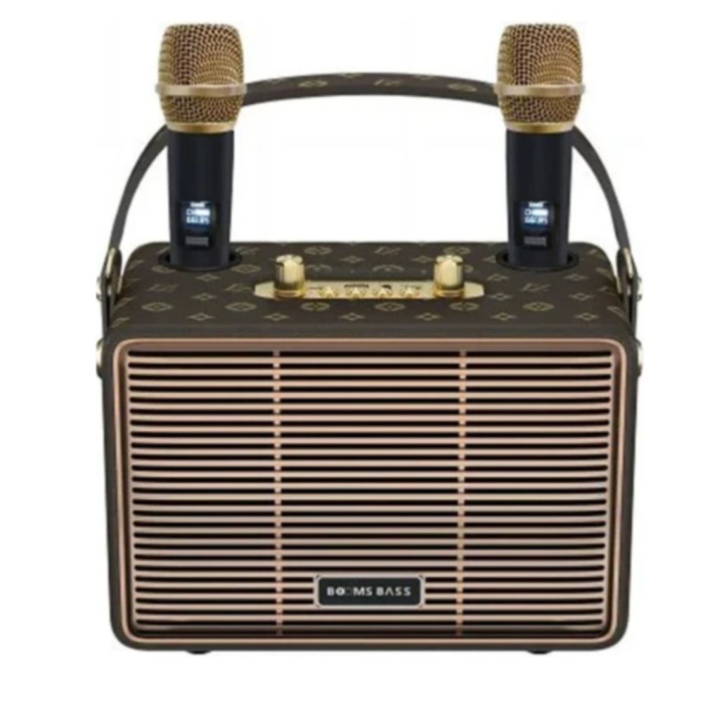 Ασύρματο Ηχείο Karaoke Bluetooth με 2 Μικρόφωνα Ασύρματο Ηχείο Karaoke Bluetooth με 2 Μικρόφωνα