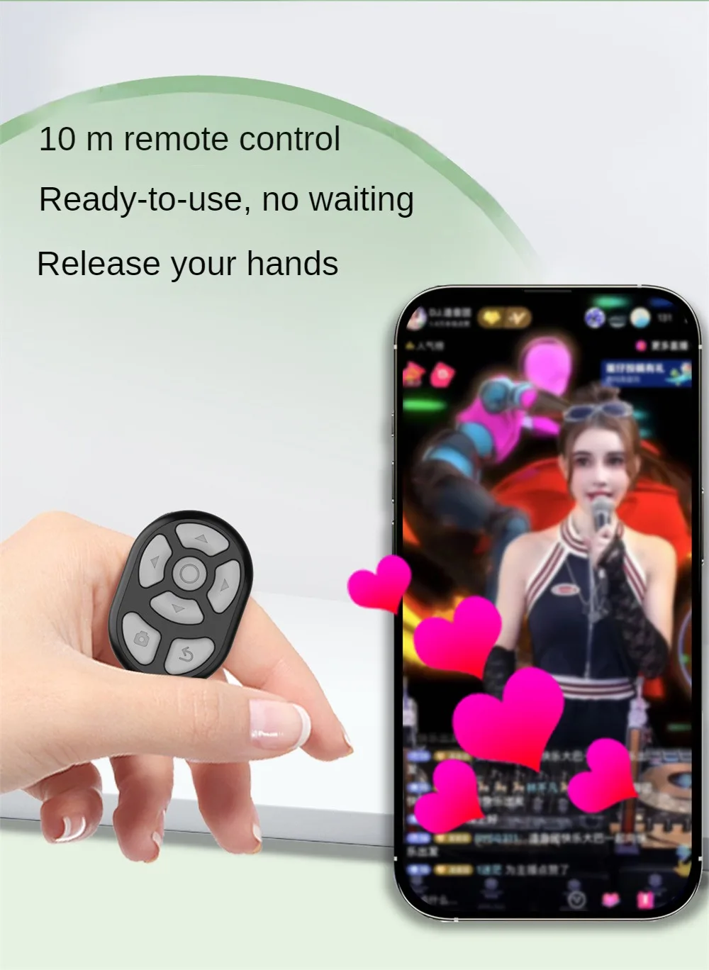 Ασύρματο Χειριστήριο-Δαχτυλίδι Bluetooth Κινητού για Απομακρυσμένη Διαχείριση Εφαρμογών, Selfie και Βίντεο Ασύρματο Χειριστήριο-Δαχτυλίδι Bluetooth Κινητού για Απομακρυσμένη Διαχείριση Εφαρμογών, Selfie και Βίντεο