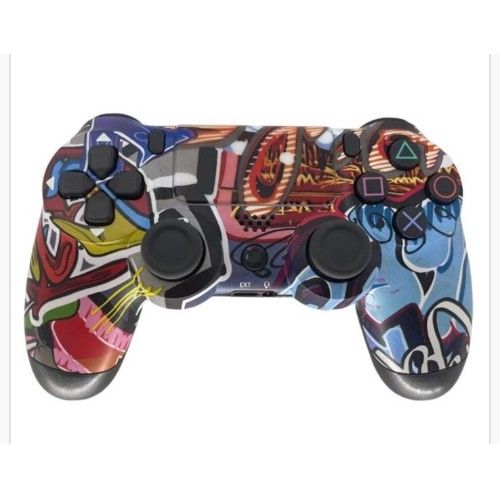 Ασύρματο Χειριστήριο Gamepad PS4 Doubleshock - Συμβατό με PS TV PS Now Wireless Controller Attack Graffiti Ασύρματο Χειριστήριο Gamepad PS4 Doubleshock - Συμβατό με PS TV PS Now Wireless Controller Attack Graffiti