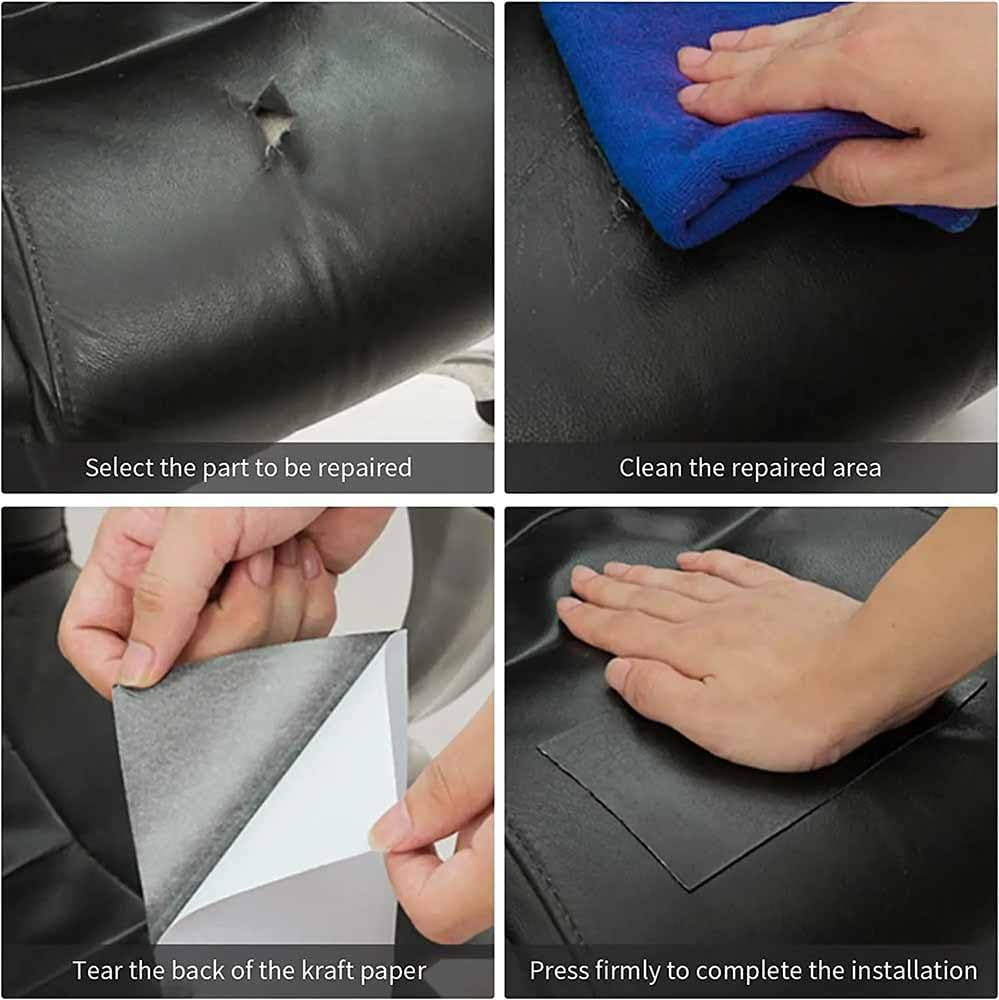Αυτοκόλλητο PU Δέρμα Επισκευής σε Ρολό 100 x 60cm – Γκρι Αυτοκόλλητο PU Δέρμα Επισκευής σε Ρολό 100 x 60cm – Γκρι
