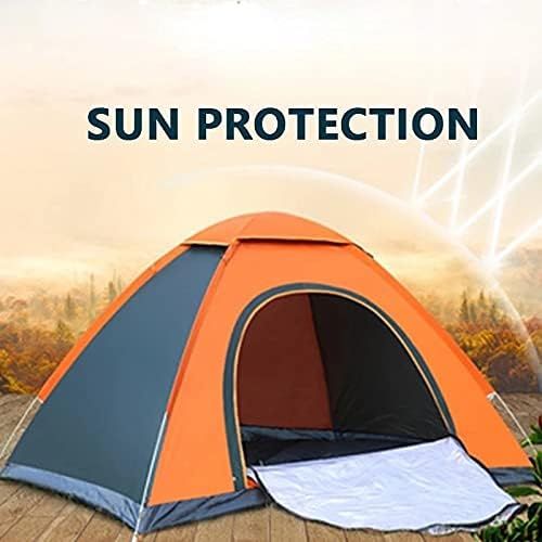 Αυτόματη Pop Up Σκηνή για Camping 2 - 4 ατόμων Αδιάβροχη Καλοκαιρινή - 200x150cm Πορτοκαλί-Πράσινο Αυτόματη Pop Up Σκηνή για Camping 2 - 4 ατόμων Αδιάβροχη Καλοκαιρινή - 200x150cm Πορτοκαλί-Πράσινο
