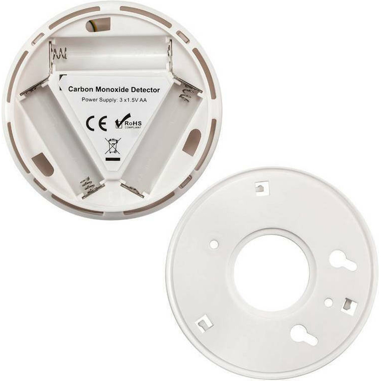 Αυτόνομος Ανιχνευτής Διοξειδίου του Άνθρακα με LCD Οθόνη & Φωτεινές Ενδείξεις Αυτόνομος Ανιχνευτής Διοξειδίου του Άνθρακα με LCD Οθόνη & Φωτεινές Ενδείξεις