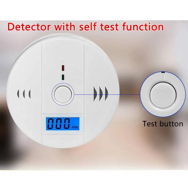 Αυτόνομος Ανιχνευτής Διοξειδίου του Άνθρακα με LCD Οθόνη & Φωτεινές Ενδείξεις Αυτόνομος Ανιχνευτής Διοξειδίου του Άνθρακα με LCD Οθόνη & Φωτεινές Ενδείξεις